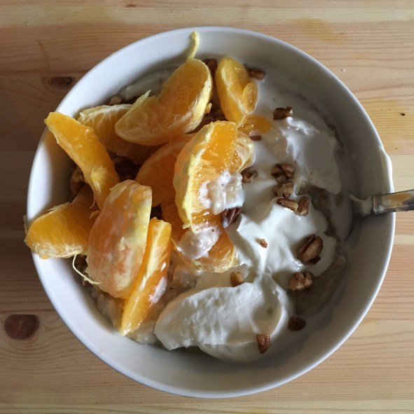 Orange Creamsicle Oatmeal