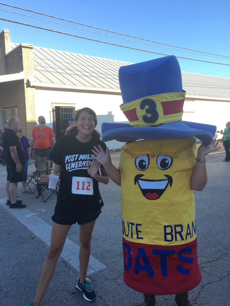 oatly post milk generation oatmeal festival mascot
